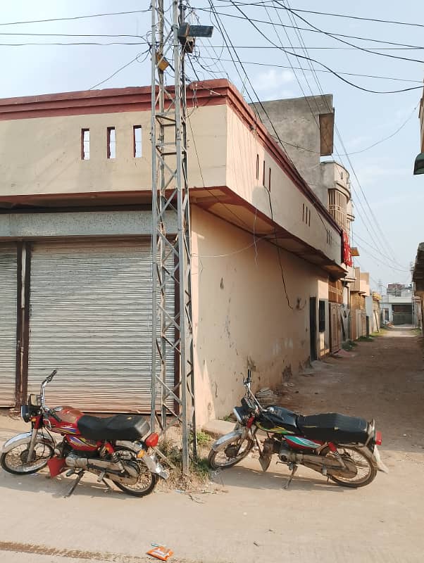 Urgent Commercial 3.5 Marla building for sale in sharifabad near ghauri town ph4b isb 4