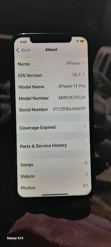 Iphone 11 pro urjant sell 64 gb non pta (not jv) 1