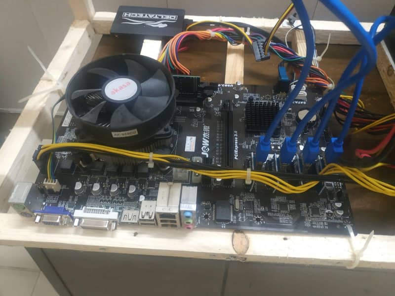 Mining Rig Computer Components 1