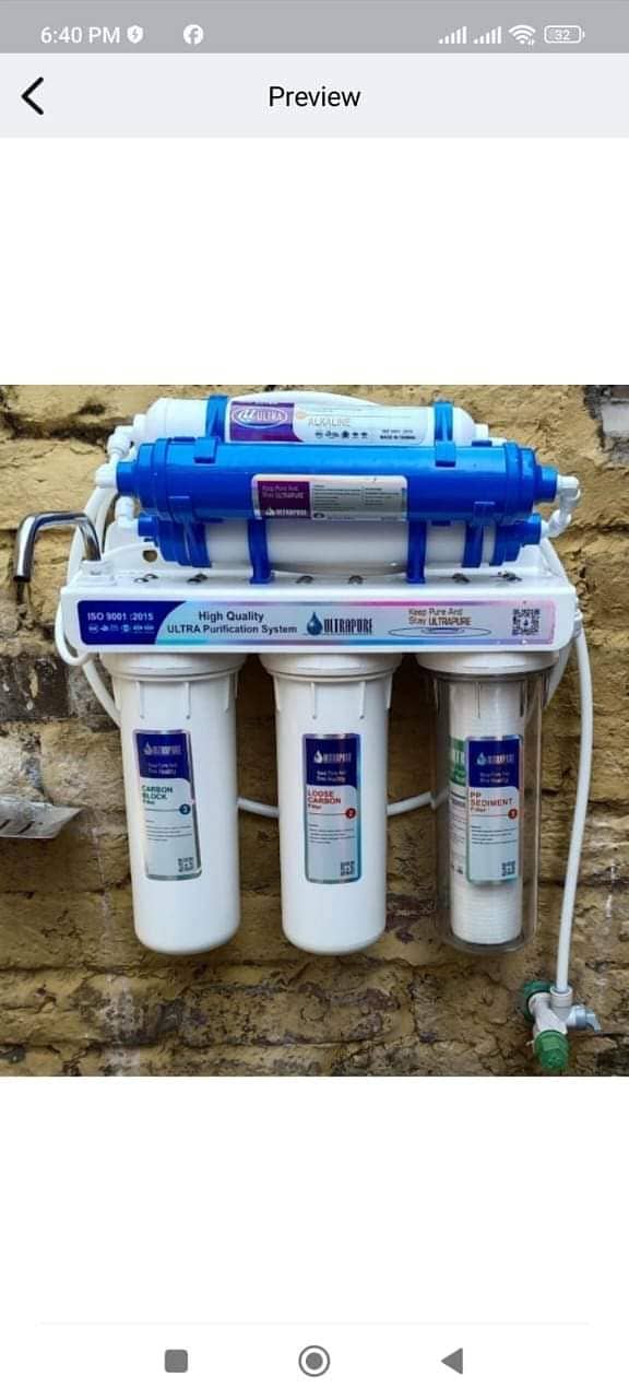 RO water filter پلانٹ Kitchen Ro plant 7