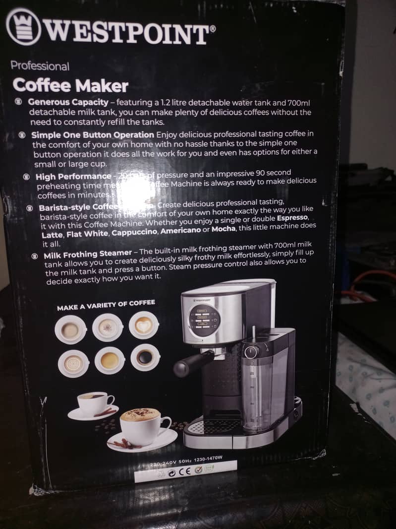 West point Coffee maker 3