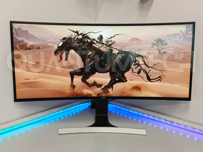 Dell 34inch 4K IPS 10Bit Ultra Wide Curved Gaming  Bezel-less Monitor 1