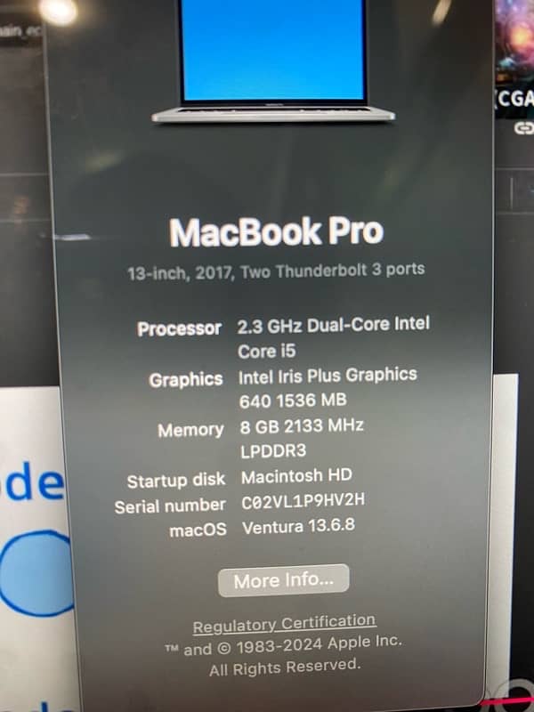 Macbook Pro with box- bought this from Australia 8