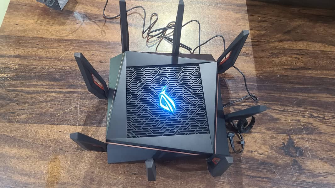 ASUS ROG Rapture GT-AX11000 WiFi 6 Tri-Band Gaming Router (Box Packed) 11