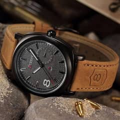 CURREN WATCH  STRAP WATCH