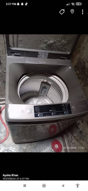 haier automatic machine 9 kgs 1