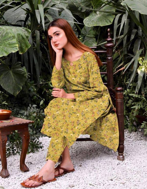 Amna. B 3_Pcs women's unstiched khaddar clothes 3