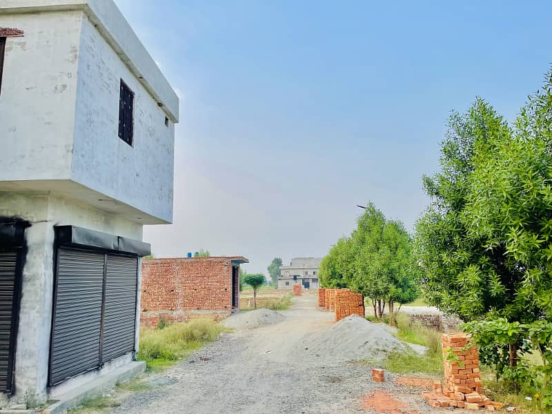 Wide Front Plot Available At Reasonable Price In Housing Society 1