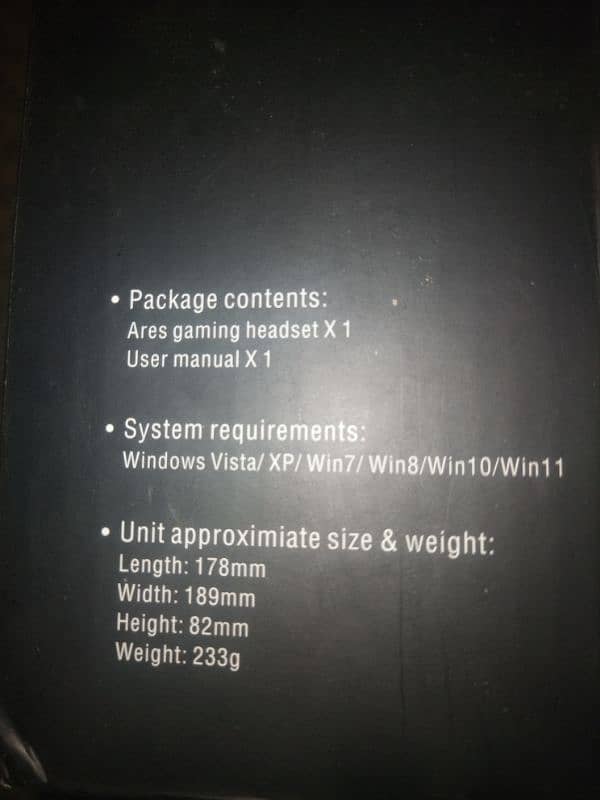 Redragon Ares H120 Gaming Headset 1