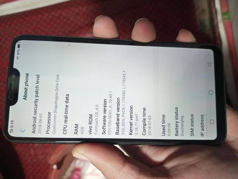 Vivo Y85A 4/64 complete box Pta apprived 1