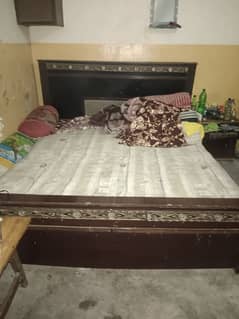 double bed for Sale with Spring Mattress