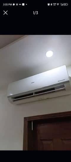 Haier 1.5 ton DC inverter heat and cool