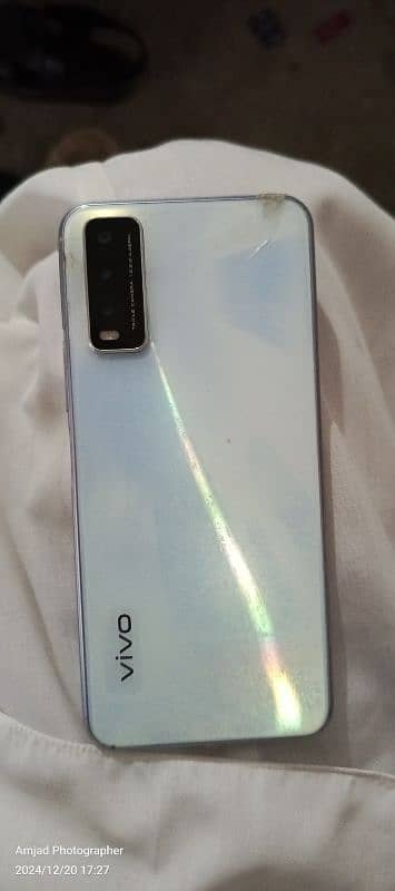 vivo y20 one hand use condition 10+10 0