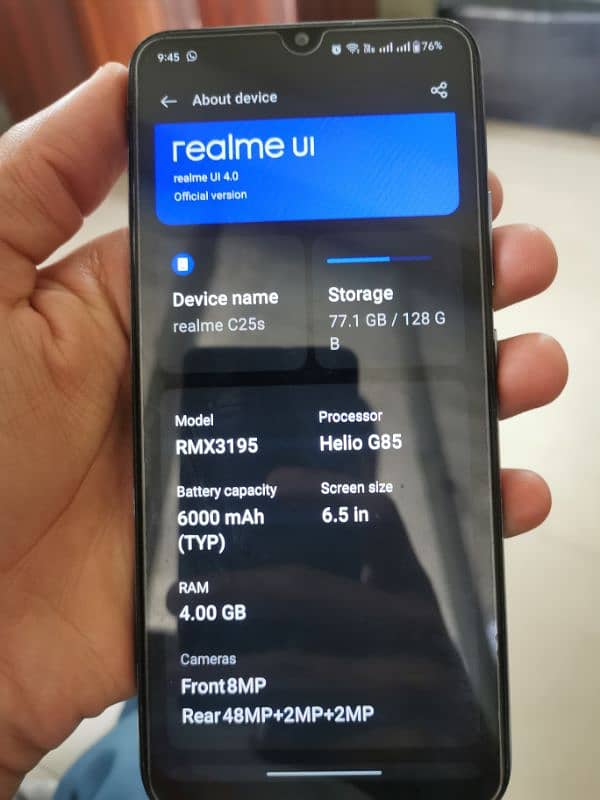 Realme c25s (4.128) 6