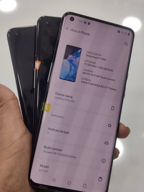 OnePlus 9 pro 5G 12/256 global Dual sim approved VIP PRICE 3