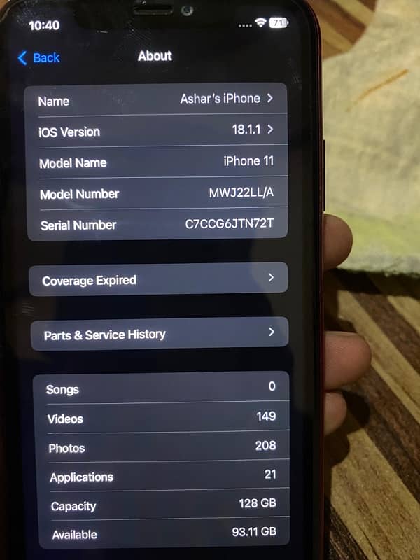 iPhone 11 factory unlock 9