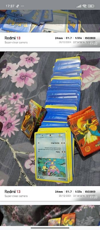 Pokémon cards  in bulk 200 to 300 i don't know this is real price 4000 5