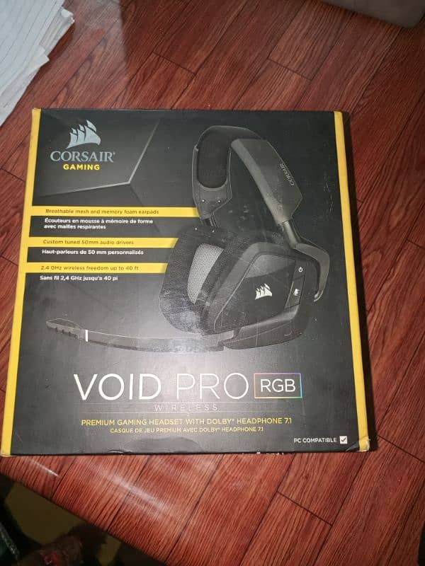 Corsair void pro wireless headphones 0