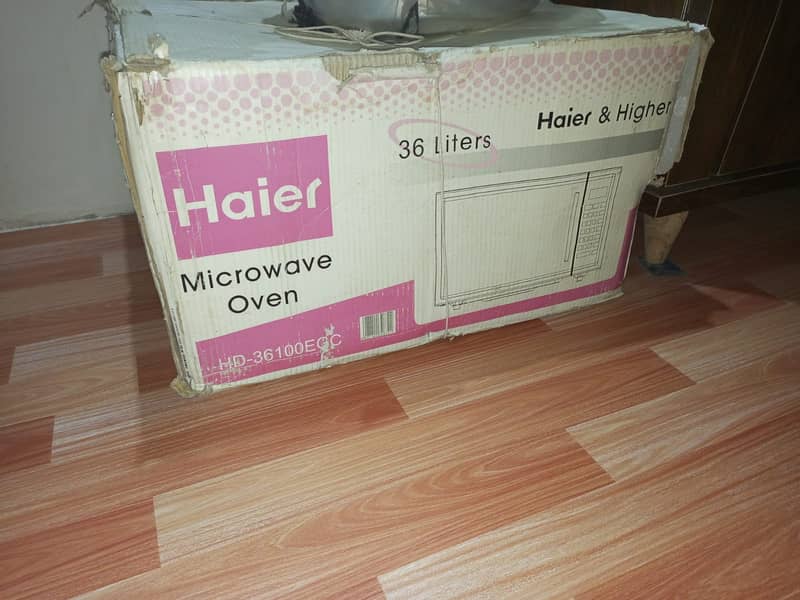 Haier microwave oven 0