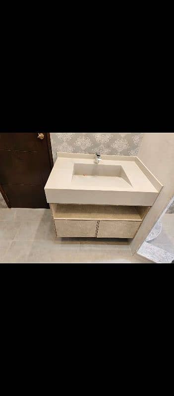 Corian vanities, Tile Vanities, corian basin, pvc vanities 9