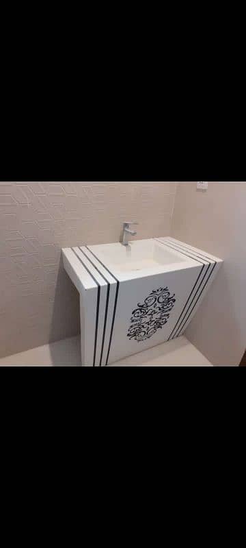 Corian vanities, Tile Vanities, corian basin, pvc vanities 16