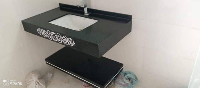 Corian vanities, Tile Vanities, corian basin, pvc vanities 19