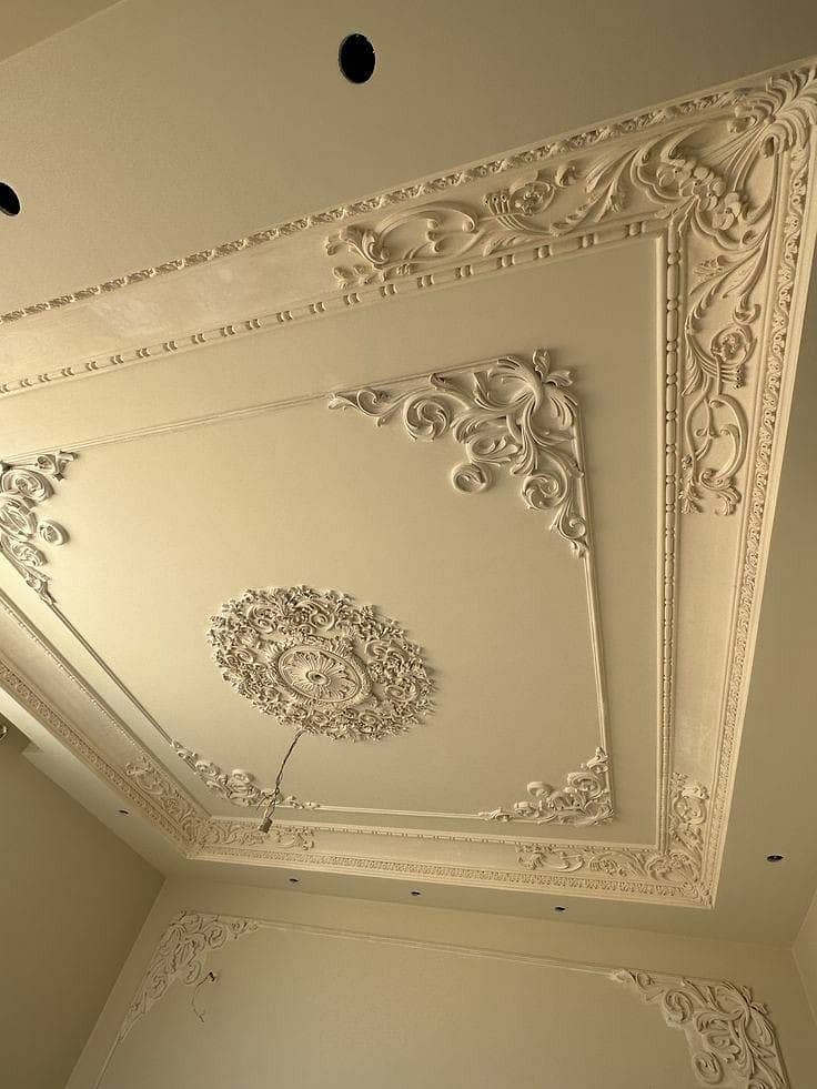 False Ceiling/Gypsum Ceiling/PVC Ceiling/wall moulding/Media Walli 12