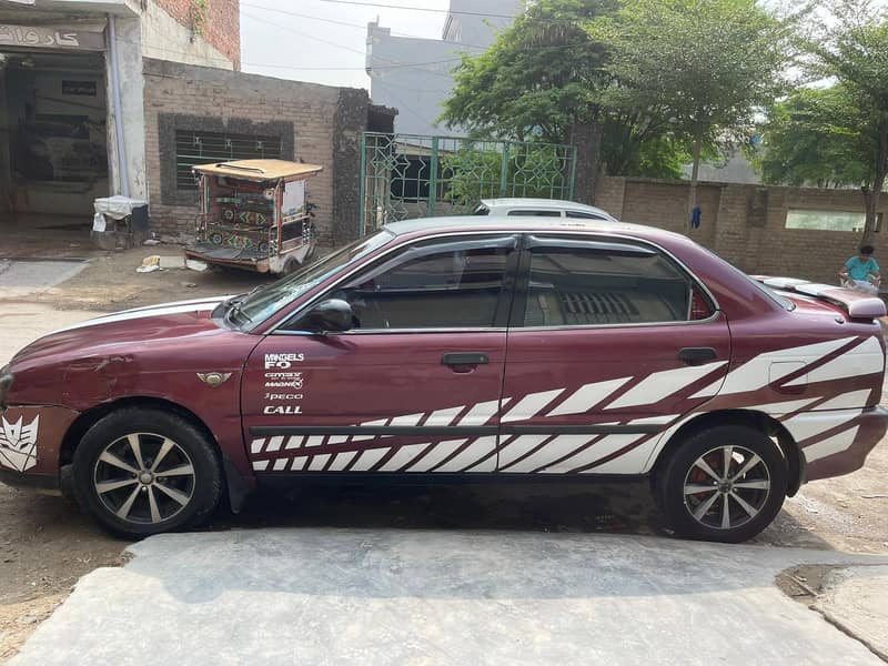 Suzuki Baleno JXR 2004 Maroon 3