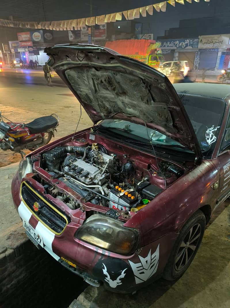 Suzuki Baleno JXR 2004 Maroon 14