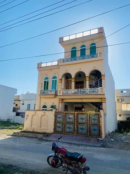 Double story house for sale in new city phase 2 wah cantt 0