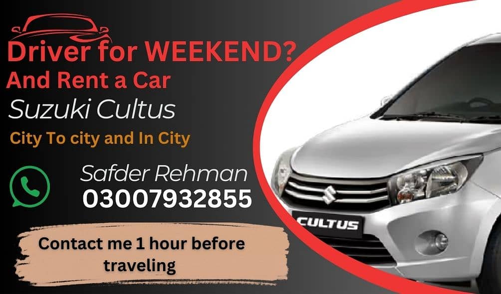 Rent a Car for in city and out of City 0