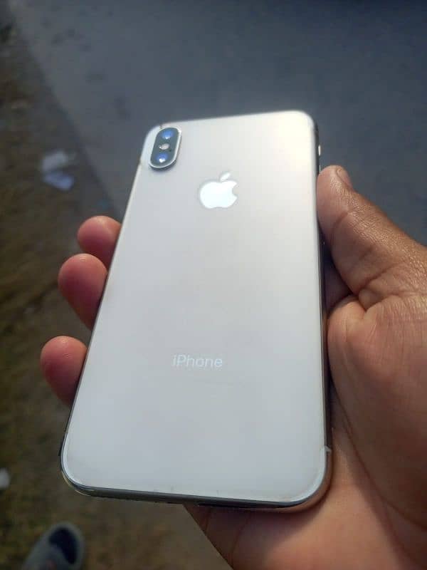 iphone x non pta 256 gb bypass hai only bateery change bki sb original 8