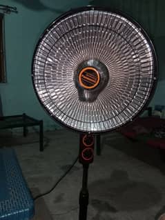 An electric fan heater