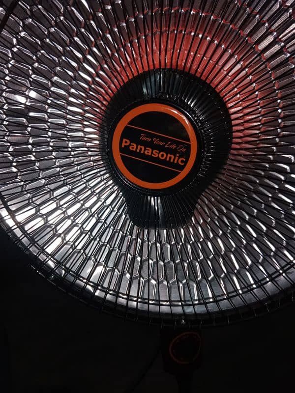 An electric fan heater 1