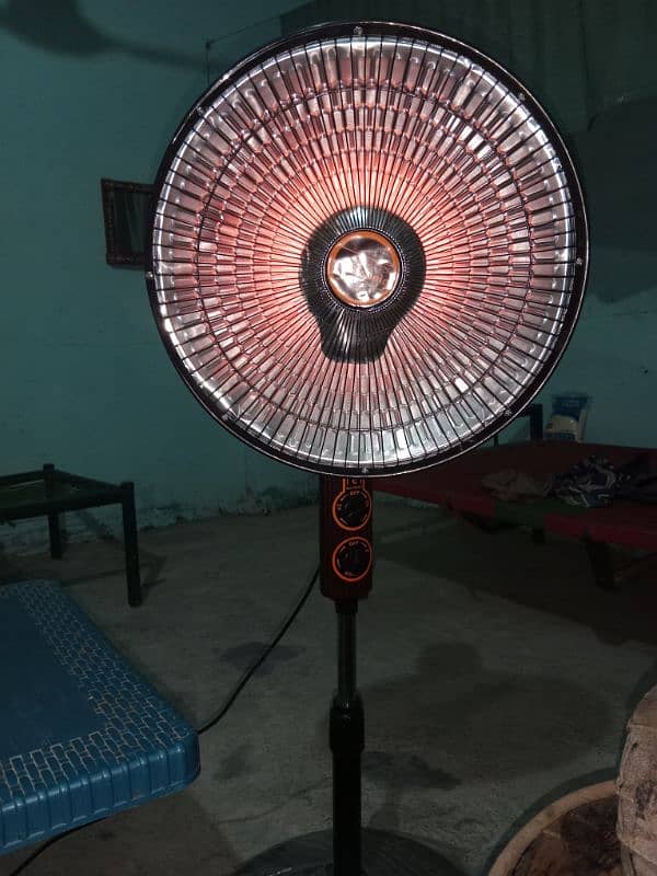 An electric fan heater 2