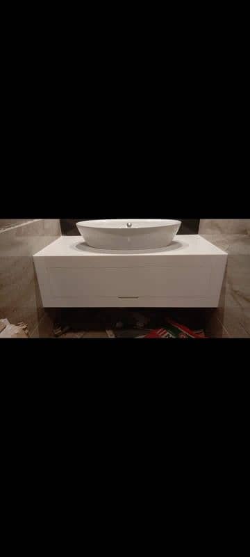 corian vanities, corian basin, luxury vanity, Tile vanities, basin 6