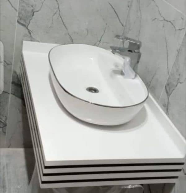 corian vanities, corian basin, luxury vanity, Tile vanities, basin 7