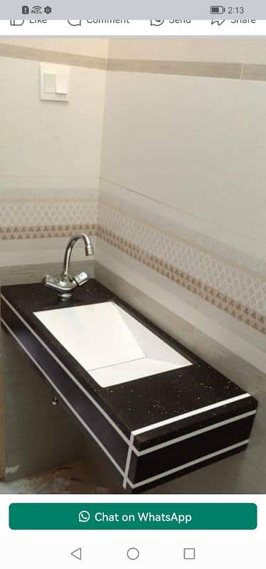 corian vanities, corian basin, luxury vanity, Tile vanities, basin 13