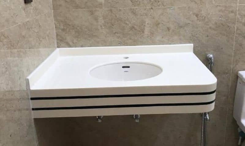 corian vanities, corian basin, luxury vanity, Tile vanities, basin 15