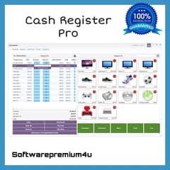 Cash Register Pro Genuine Lifetime Point Of Sale Software 03314152710