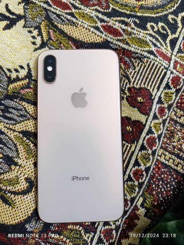 iphone xs golden colour non pta waterpack 1