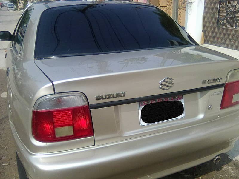 SUZUKI BALENO JXR(CNG) MODEL 2004 BEIGE COLOUR VERY GOOD CONDITION 11