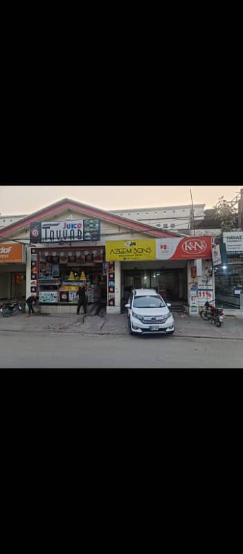 Allama Iqbal town pak main link wadat road block shops 0