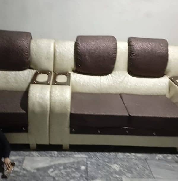 6 Seater sofa set for sale month foam used 0