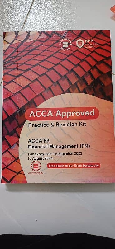 ACCA books of Financial Management and Business & Technology 2