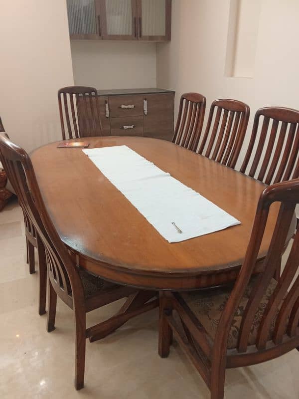 dinning table sheesham wood 1