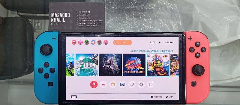 Nintendo switch OLED with Games 6