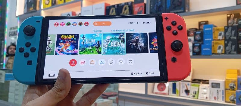 Nintendo switch OLED with Games 7