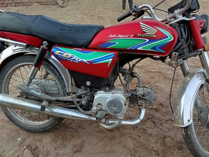 CD 70 Bike For Sale And Exchange Possible With Honda 125 2