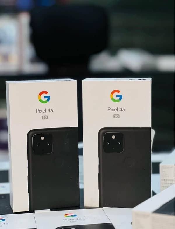 Google Pixel 4a5g (6/128GB) Official Approved Box Packed Available 2